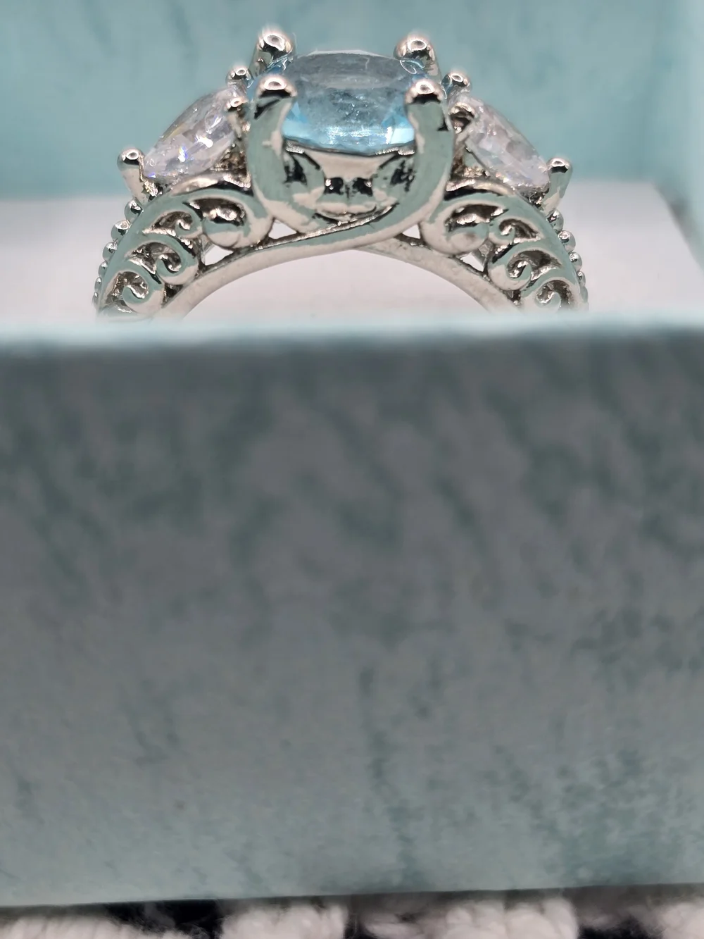 N/A elegant blue